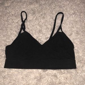 Strappy Black Bralette NEVER WORN